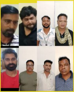 पकड़े गए जुआरी 